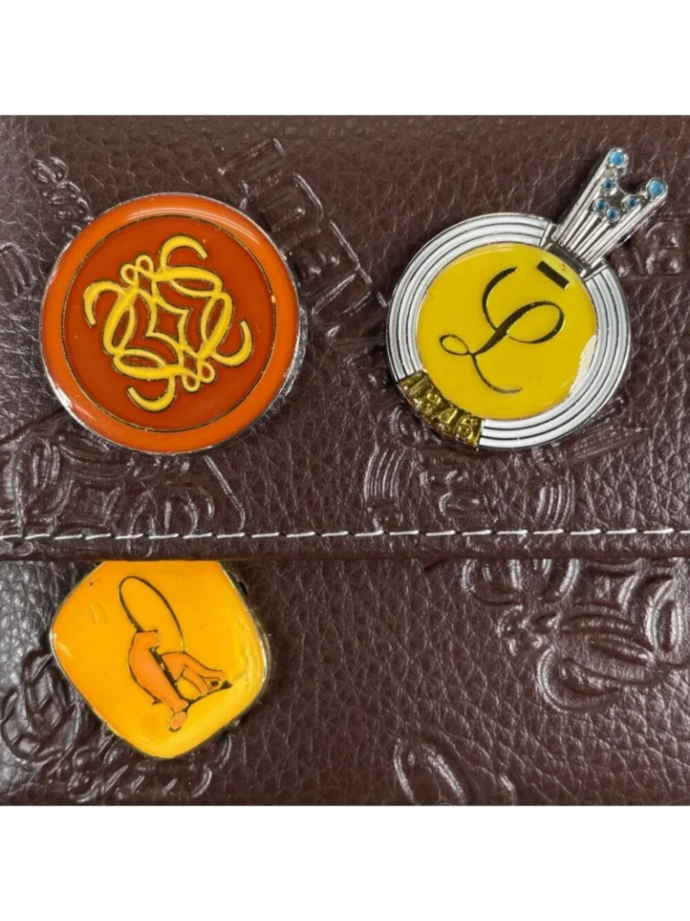 Loewe Wallet Leather Brown